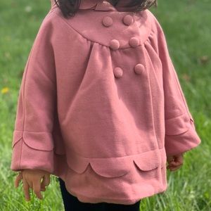 Toddler Rose Coat
